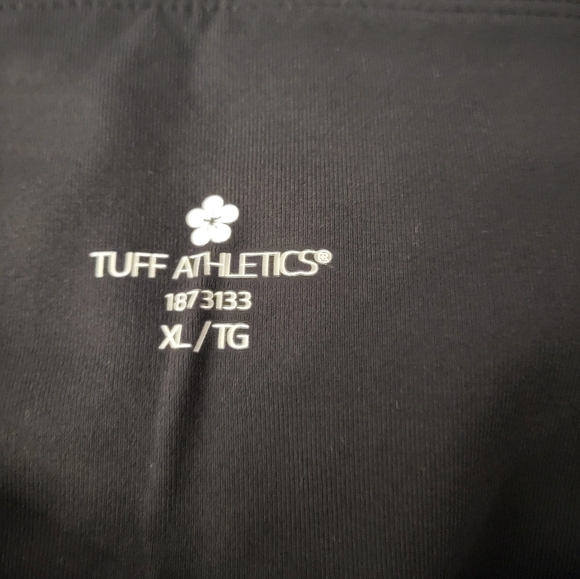 Tuff Athletics Classic Black Leggings, Size XL (32) - Picture 3 of 6